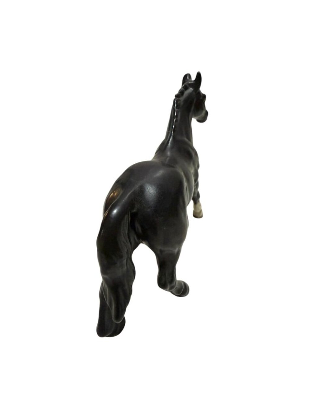 Relco Vintage Ceramic Hand Painted Black Horse Figurine Collectible Japan - Picture 5 of 10